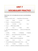 mark the letter a b c or d to indicate the correct answer to each of the following questions