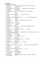 revision 3 i choose the correct item 1