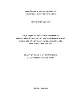 Thực trạng sử dụng thẻ bảo hiểm y tế trong khám chữa bệnh của người nhiễm HIVAIDS và một số yếu tố liên quan tại thành phố sa đéc tỉnh đồng tháp năm 2019 