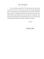 Rèn luyện kĩ năng dạy học tích hợp cho giáo viên môn toán ở trường trung học phổ thông 