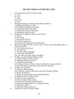 TRUYỀN THÔNG CÓ PHƯƠNG TIỆN