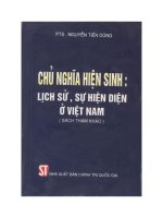Lịch sử chủ nghĩa hiện sinh ở Việt Nam: Phần 1