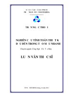 Nghiên cứu tính toán thiết kế đầu đùn trong tạo mẫu nhanh 