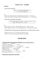 nội dung bài học ôn tập và tự học tại nhà trong tuần nghỉ học từ 274 đến 0352020  thcs bình lợi trung