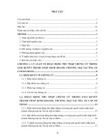 Quy định của pháp luật về hoạt động thu nhập chứng cứ trong giải quyết tranh chấp kinh doanh thương mại tại tòa án cấp sơ thẩm