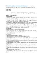 Giáo án chủ đề văn 6 kì 2 