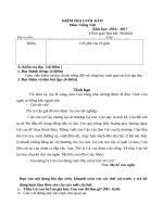 de thi hoc ki 2 mon tieng viet lop 3 truong TH le loi