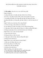 Đề cương ôn tập giữa HK1 môn GDCD 8 năm 2020-2021 - Trường THCS Phước Nguyên