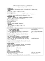 Tải Giáo án Tiếng Anh lớp 3 Unit 15: Do you have any toys - Lesson 1 - Giáo án điện tử môn Tiếng Anh lớp 3