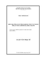 Điều độ công suất phản kháng tối ưu sử dụng thuật toán artifical bee colony  
