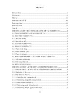 Nghiên cứu sự hài lòng của khách hàng cá nhân đối với dịch vụ cho vay tiêu dùng tại ngân hàng Nông nghiệp và Phát triển Nông thôn Việt Nam chi nhánh số 1 - tỉnh Trà Vinh