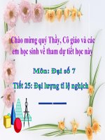 Tiet 26. Dai luong ti le nghich