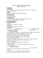 Tải Giáo án Tiếng Anh lớp 3 Unit 17: What toys do you like - Lesson 4 - Giáo án điện tử môn Tiếng Anh lớp 3