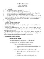 Đề cương ôn tập HK2 môn Tin học 6 năm 2019-2020 - Trường THCS Phước Nguyên