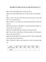 Đề cương ôn tập giữa HK1 môn Địa lí 8 năm 2020-2021 - Trường THCS Phước Nguyên