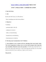 Tải Tiếng Anh 8 Unit 7: Communication - Soạn Tiếng Anh lớp 8 Unit 7: Pollution trang 11