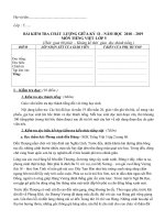 Đề thi Tiếng Việt giữa hk 2 lớp 5