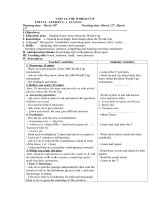 Tải Giáo án Tiếng Anh lớp 10 Unit 14: The World Cup - Lesson 1 - Giáo án điện tử môn Tiếng Anh lớp 10