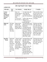 Đề cương ôn tập giữa HK1 môn Ngữ văn 7 năm 2020-2021 - Trường THCS Chu Văn An