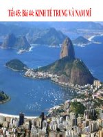 Địa 7 tuần 25 tiết 45