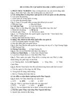 Đề cương ôn tập HK1 môn Lịch sử 7 năm 2020-2021 - Trường THCS Giá Rai A