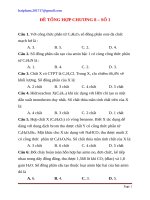 Bài tập xác định và đếm số đồng phân 