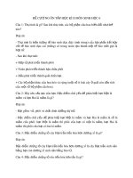 Đề cương ôn tập HK2 môn Sinh học 6 năm 2019-2020 - Trường THCS Nguyễn Đức Cảnh