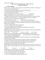 Đề cương ôn tập HK1 môn Vật lí 6 năm 2020-2021 - Trường THCS Tân Hưng