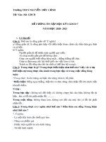 Đề cương ôn tập HK1 môn GDCD 7 năm 2020-2021 - Trường THCS Nguyễn Đức Cảnh