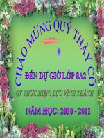 Tiet 22. Phan thuc dai so