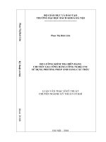 Đo lường kiểm tra biên dạng chi tiết gia công bằng công nghệ CNC sử dụng phương pháp ánh sáng cấu trúc