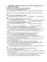 Đề cương ôn tập giữa HK1 môn Lịch sử 6 năm 2020-2021 - Trường THCS Phước Nguyên