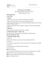 kế hoạch bài học địa lí 6 soạn theo công văn 3280 và công văn 5512 bộ giáo dục 