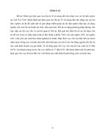 Đánh giá hiệu quả của dự án vi tín dụng đến thu nhập của các hộ dân nghèo tại tỉnh Trà Vinh