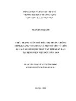 Thực trạng tuân thủ điều trị thuốc chống đông kháng vitamin k và một số yếu tố liên quan ở người bệnh thay van tim nhân tạo tại bệnh viện việt đức năm 2019 