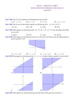 Đề kiểm tra bất phương trình bậc nhất hai ẩn | đề kiểm tra 15 phút toán 10