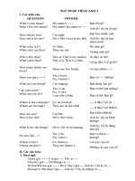 NGỮ PHÁP TIẾNG ANH 3 