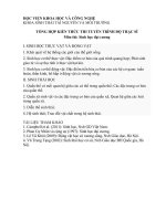 Tổng hợp kiến thức thi tuyển trình độ thạc sĩ đợt 2 năm 2020