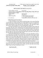 ẩn dụ phạm trù lửa trong tiếng pháp và tiếng việt từ góc độ ngôn ngữ học tri nhận