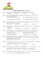 Đề Kiểm Tra Phép Tịnh Tiến Chương 1 Hình 11 | kiểm tra phép tịnh tiến