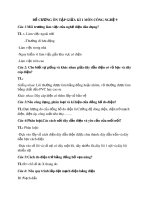 Đề cương ôn tập HK1 môn Công nghệ 9 năm 2020-2021 - Trường THCS Nguyễn Đức Cảnh