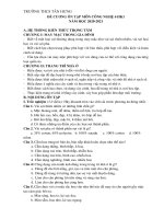 Đề cương ôn tập HK1 môn Công nghệ 6 năm 2020-2021 - Trường THCS Tân Hưng