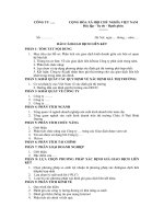 Mẫu báo cáo giao dịch liên kết