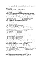 Đề cương ôn tập giữa HK1 môn Địa lí 9 năm 2020-2021 - Trường THCS Phước Nguyên