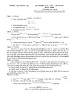 Đề thi thử vào 10 môn Toán Yên Lạc lần 1 năm 1718