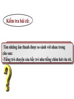 TUẦN  11 LT&C: Từ ngữ về quê hương. Ôn tập câu Ai làm gì?