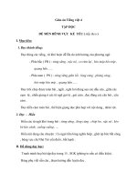Tải Giáo án Tiếng Việt 4 tuần 2: Tập đọc - Dế mèn bênh vực kẻ yếu (tiếp theo) - Giáo án Tập đọc lớp 4