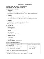 Giáo án tạo hình