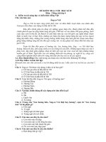 Đề thi học kì 2 lớp 4 môn tiếng Việt