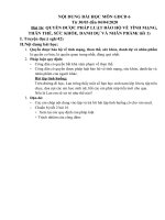 nội dung bài học ôn tập và tự học tại nhà trong tuần nghỉ học từ 303 đến 0342020  thcs bình lợi trung